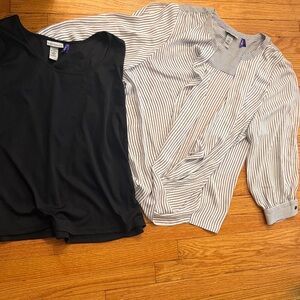 Lane Bryant Petite Long Sleeve Blouse